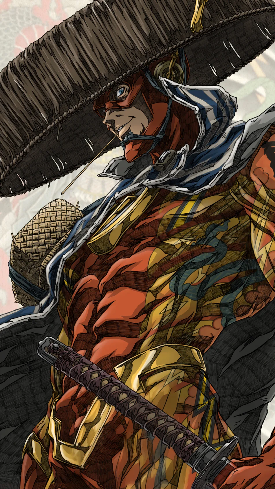 The Flash In Batman Ninja vs. Yakuza League Movie 4K Ultra HD Mobile Wallpaper