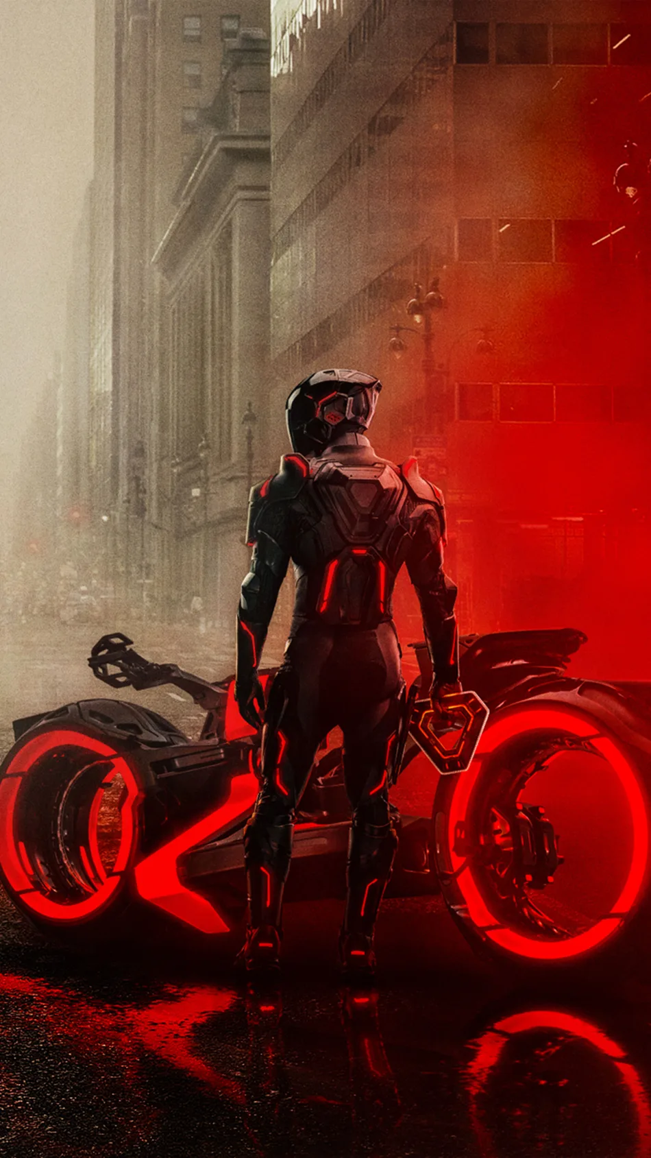 Tron - Ares Movie Poster 4K Ultra HD Mobile Wallpaper