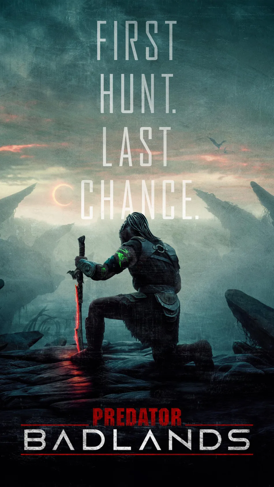 Predator Badlands Movie Poster 4K Ultra HD Mobile Wallpaper