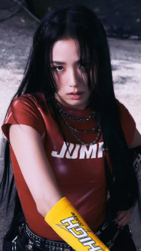 Jisoo In Blackpink Jump 4K Ultra HD Mobile Wallpaper