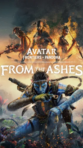 Avatar Frontiers of Pandora - From the Ashes Game Poster 4K Ultra HD Mobile Wallpaper