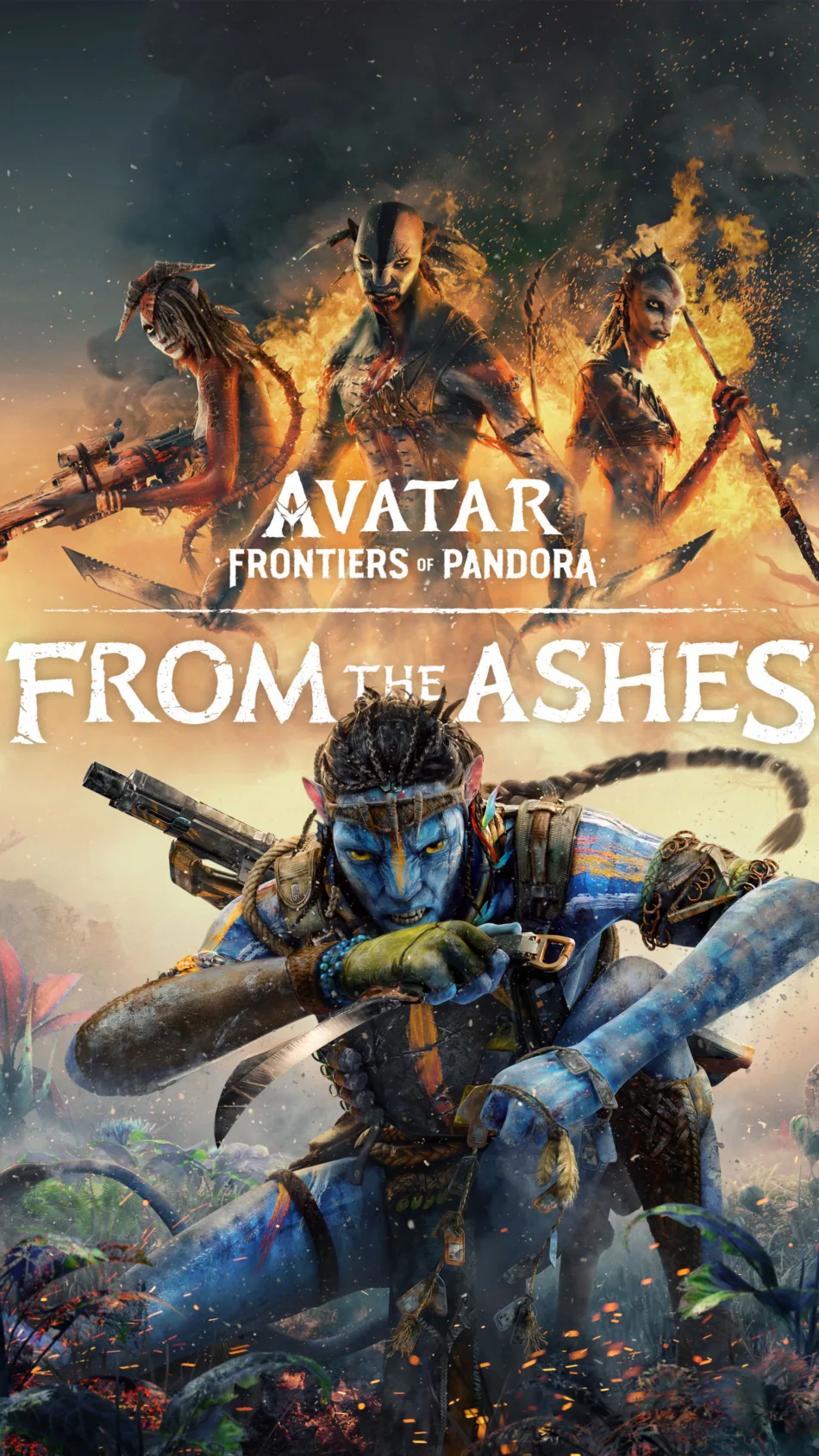 Avatar Frontiers of Pandora - From the Ashes Game Poster 4K Ultra HD Mobile Wallpaper