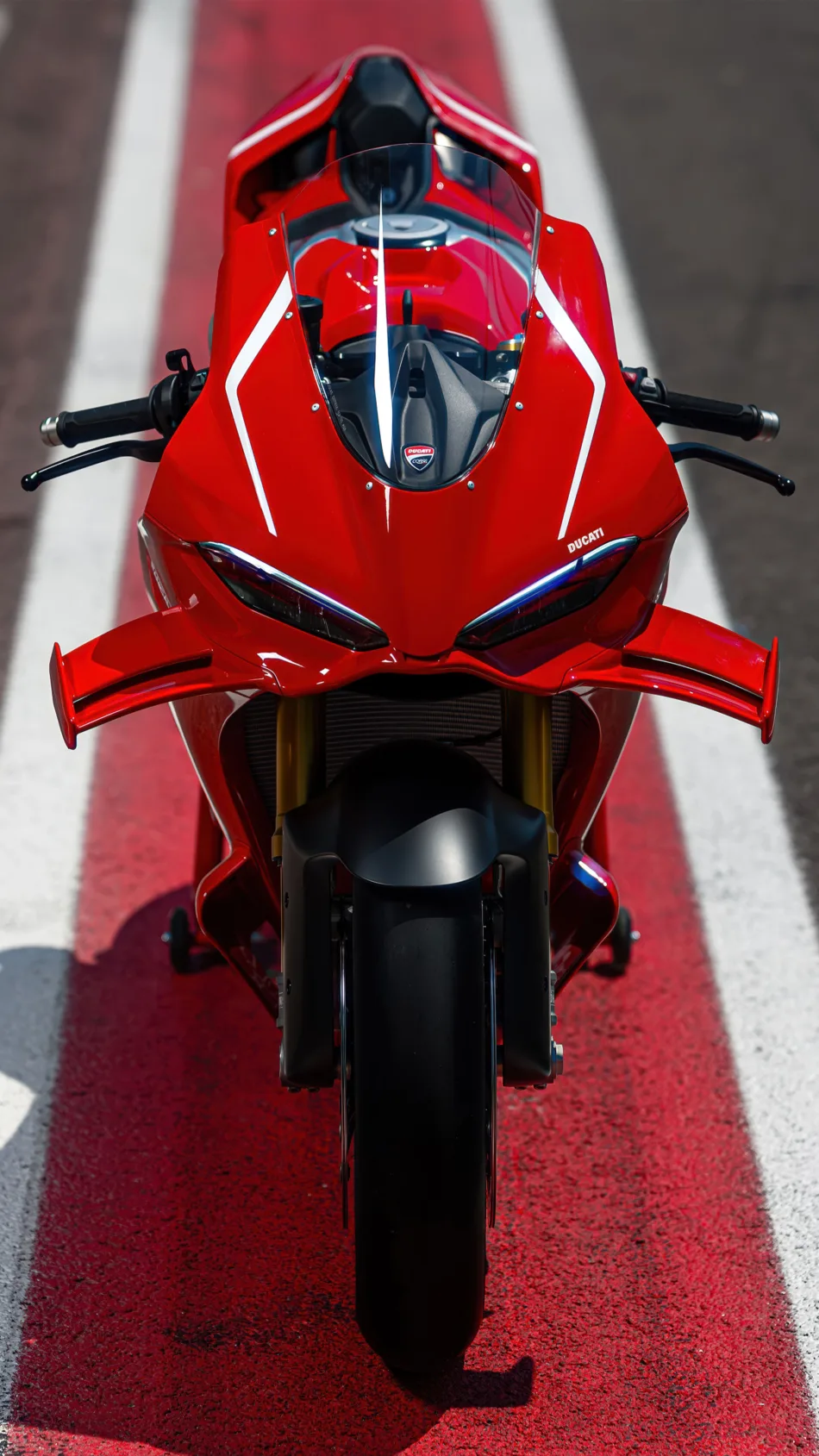 Red Ducati Panigale V4 R 2026 4K Ultra HD Mobile Wallpaper