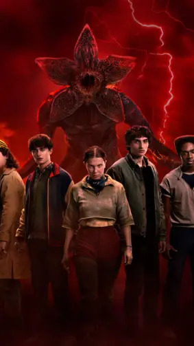 Stranger Things Season 5 Poster 4K Ultra HD Mobile Wallpaper