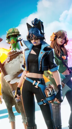 Fortnite 2026 Game Poster 4K Ultra HD Mobile Wallpaper