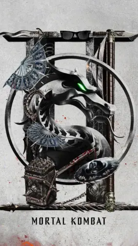 Mortal Kombat II 2026 Game Logo 4K Ultra HD Mobile Wallpaper