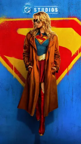 DC Studios Supergirl 2026 Movie Poster 4K Ultra HD Mobile Wallpaper