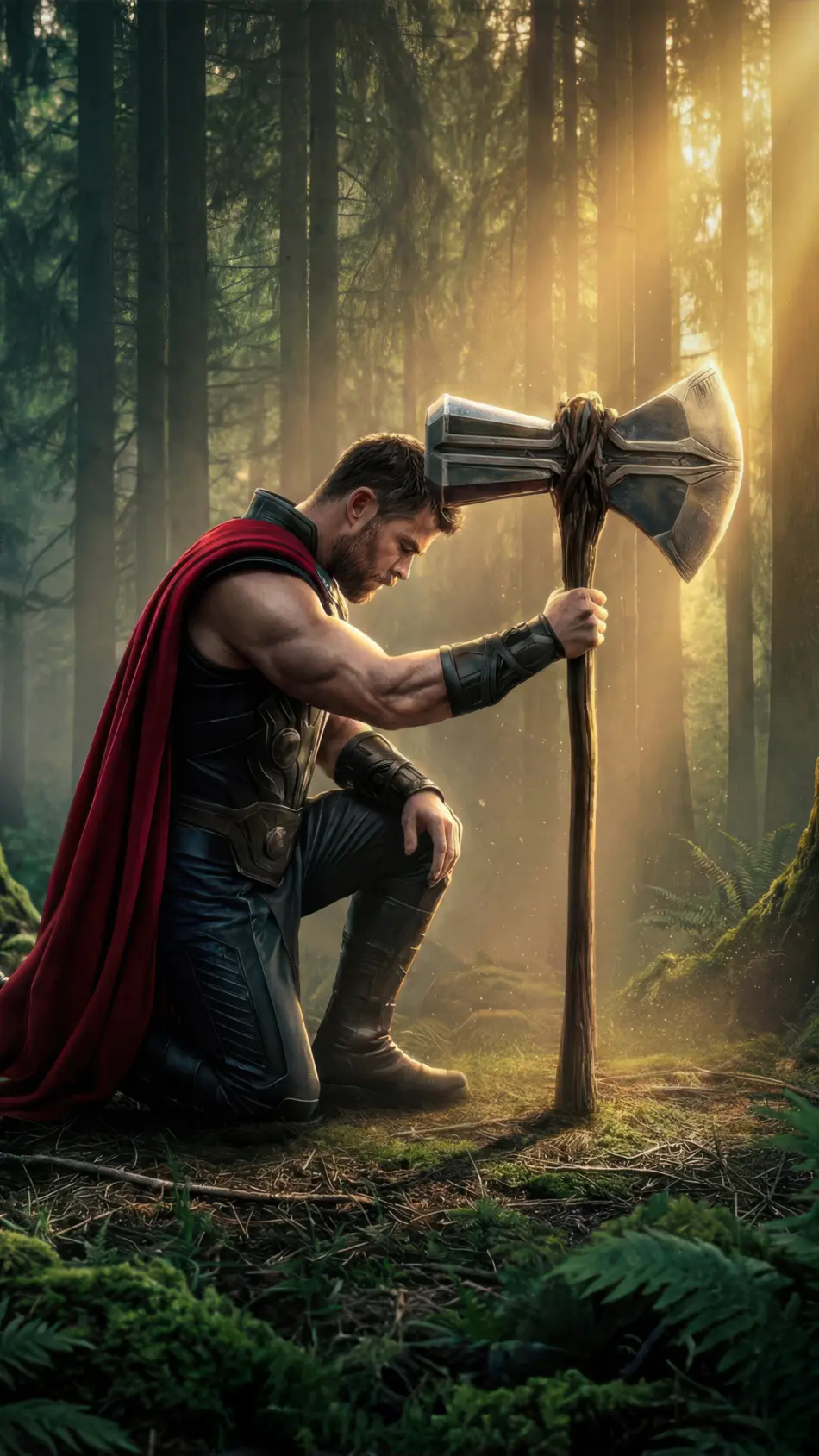 Chris Hemsworth As Thor In Avengers Doomsday 4K Ultra HD Mobile Wallpaper