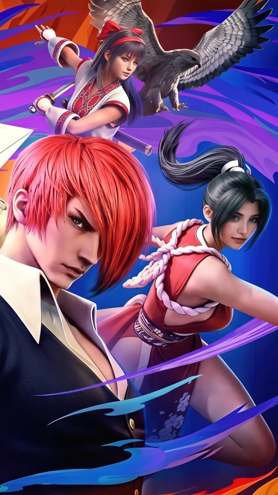 PUBG Mobile x The King of Fighters 4K Ultra HD Mobile Wallpaper