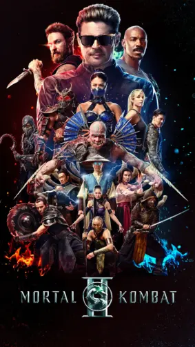 Mortal Kombat II 2026 Movie Poster 4K Ultra HD Mobile Wallpaper