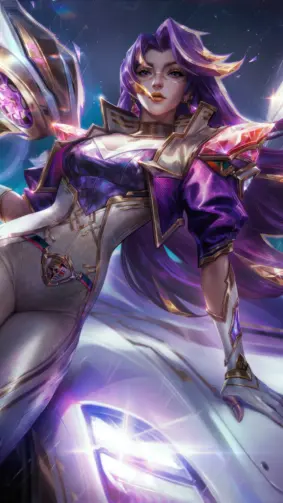 Caitlyn x Porsche League of Legends 4K Ultra HD Mobile Wallpaper