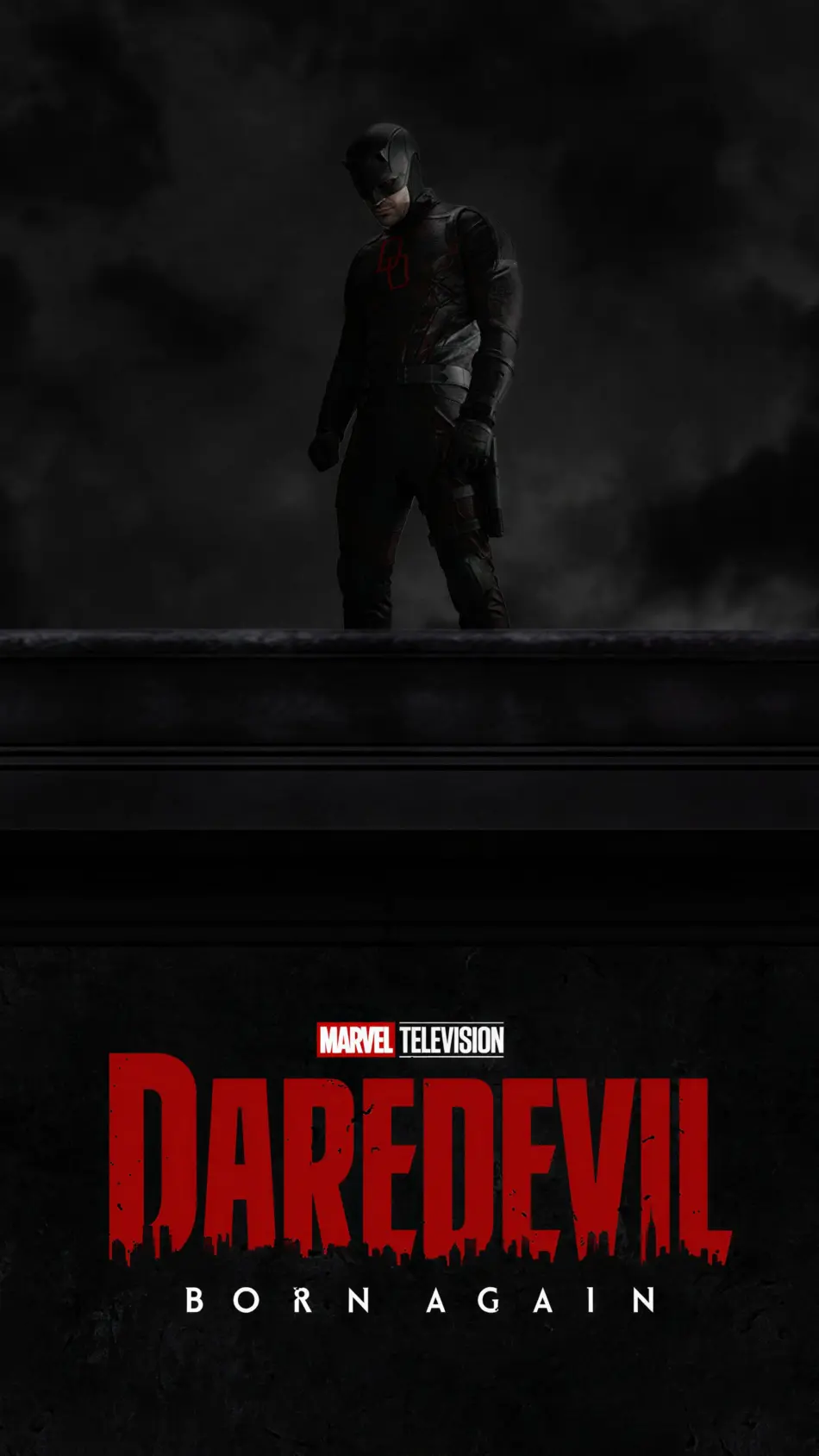 Daredevil Born Again Dark Aesthetic S2 Poster 4K Ultra HD Mobile Wallpaper