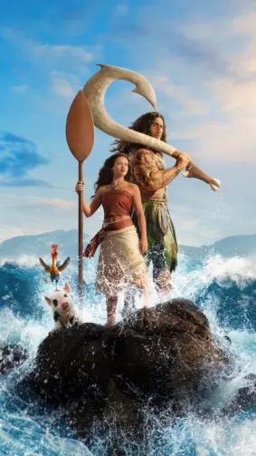 Moana Movie 2026 New Poster 4K Ultra HD Mobile Wallpaper