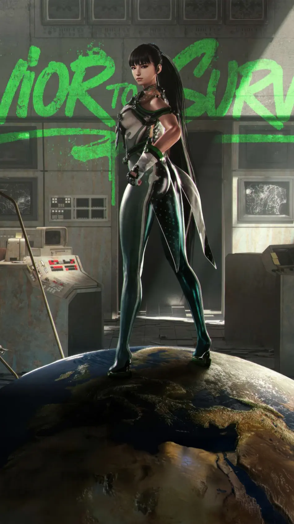 PUBG x Stellar Blade Game Poster 4K Ultra HD Mobile Wallpaper