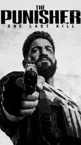 Frank Castle In The Punisher - One Last Kill Series Poster 4K Ultra HD Mobile Wallpaper