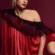 Lili Reinhart In Beautiful Red Dress Red Background 2026 Photoshoot 4K Ultra HD Mobile Wallpaper