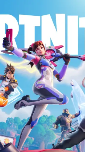 Fortnite x Overwatch 2026 4K Ultra HD Mobile Wallpaper